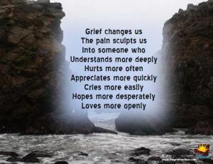 Grief changes us quote
